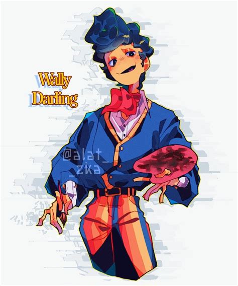 Wally Darling, Welcome Home arg in 2023 | Welcome home images, Clown illustration, Welcome home