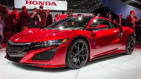 Acura NSX Supercar Unveiled In Detroit: This Time It's a Hybrid!