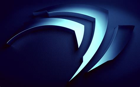 Nvidia Logo Blue wallpaper