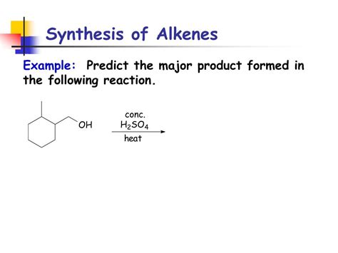 PPT - Synthesis of Alkenes PowerPoint Presentation, free download - ID:4525861