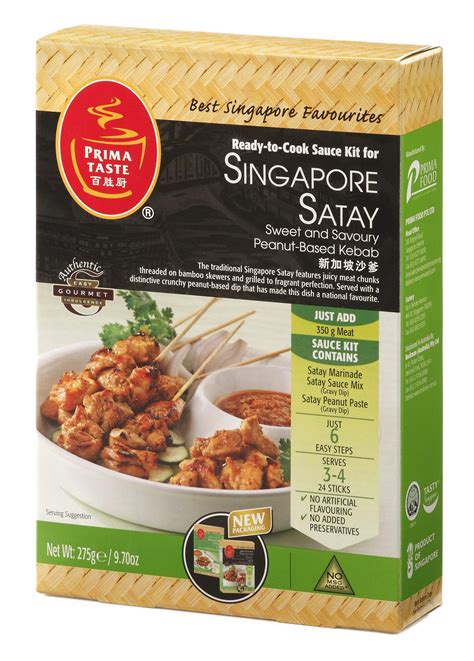 Prima Taste Singapore Satay Meal Sauce Kit 275g from Buy Asian Food 4U