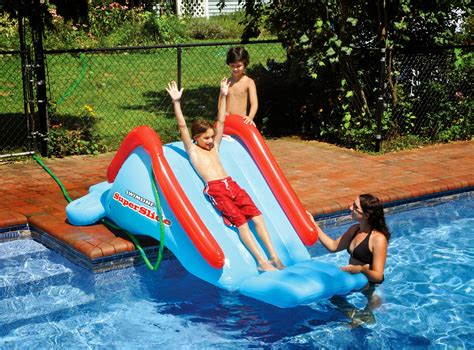 Inflatable Technology: All about Inflatable Swimming Pool Slides for Inground Pools