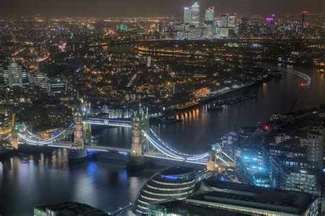 Night View from the Shard | The shard, Views, Night