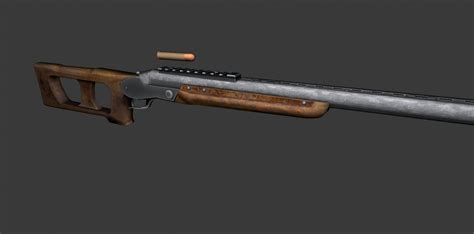 700 Nitro Express Hunting Gun 3D Model $9 - .obj - Free3D