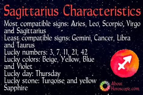 ♐ Sagittarius Traits, Personality And Characteristics