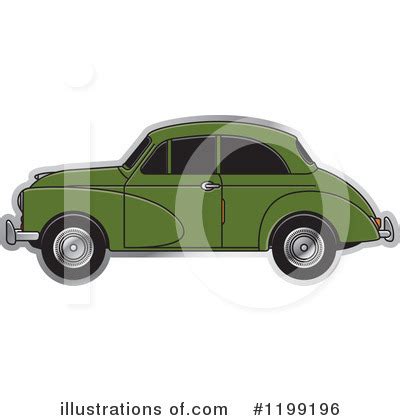 Vintage Car Clipart #75669 - Illustration by Lal Perera