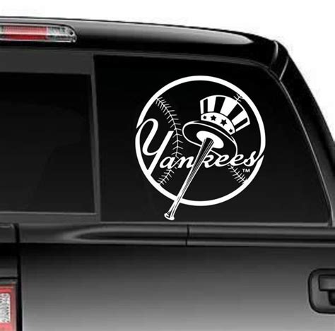 New MLB New York Yankees decal sticker for car truck laptop