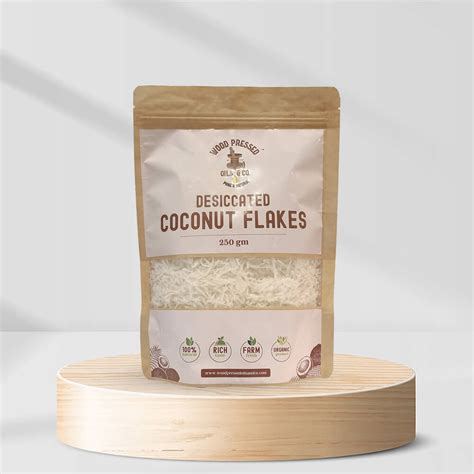 Desiccated Coconut Flakes – Wood Pressed Oils & Co