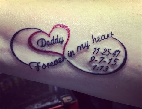 My beautiful tattoo in memory of my daddy!! Love & miss every minute of the day! | Tattoos for ...