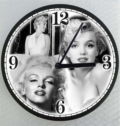 Marilyn Monroe Wall Clock - Etsy