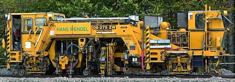 The railway Motor Grader: the tamping machine - Power Transmission World