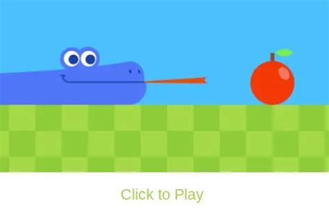 Google Games Snake Play