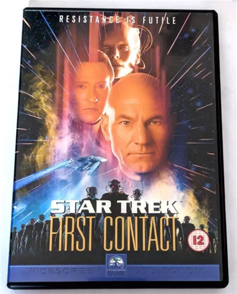 STAR TREK FIRST Contact DVD The Classic Sci-Fi Adventure £3.99 ...