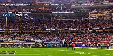 2023 CFP National Championship Gigapixel Fan Photo - Powered by Blakeway Panoramas