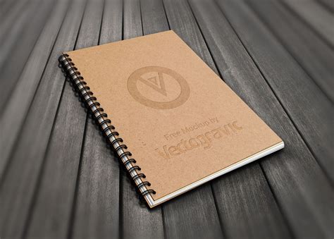 Spiral Book Mockup - Mockup World