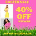 DIY Easter Flyer-Canva Template | Canva Templates