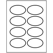 Template for Avery 5326 Oval Name Badges 2" x 3-1/3" | Avery.com