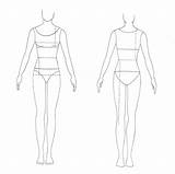 Blank Clothing Design Templates  Content Calendar Template sketch template