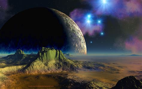 🔥 Download Background Space Desktop Background Moon Planets Scifi ...