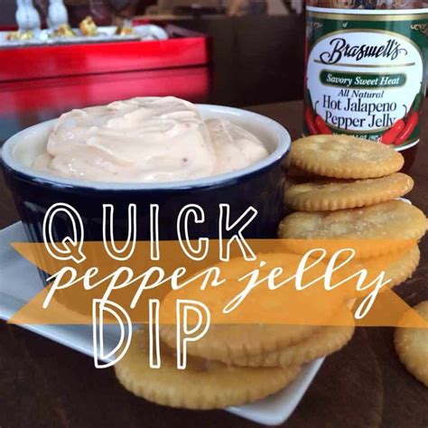 EASY Hot Pepper Jelly Dip (Pepper Jelly Cream Cheese Dip)