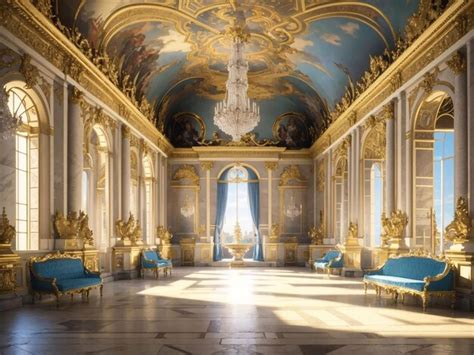 Premium AI Image | A beautiful Palace of Versailles illustration