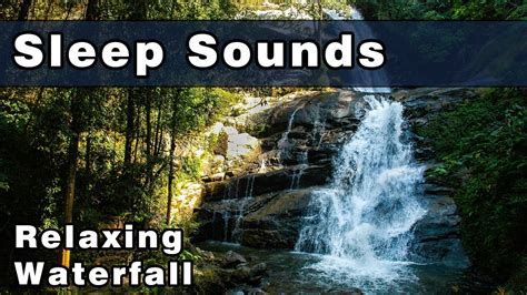 Relaxing Waterfall Sounds, Water Sounds, Waterfall White Noise, Sleep ...