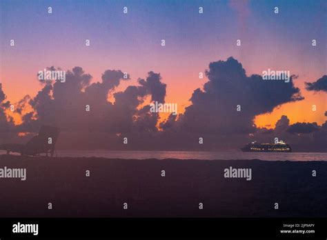 Sunrise at Cape Canaveral, Florida Stock Photo - Alamy