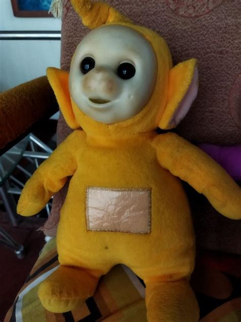 Teletubbies Lala plushie, Hobbies & Toys, Toys & Games on Carousell