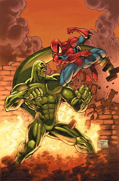 Spider-Man vs Scorpion by Patrick Scherberger | Marvel spiderman, Spiderman comic, Spiderman