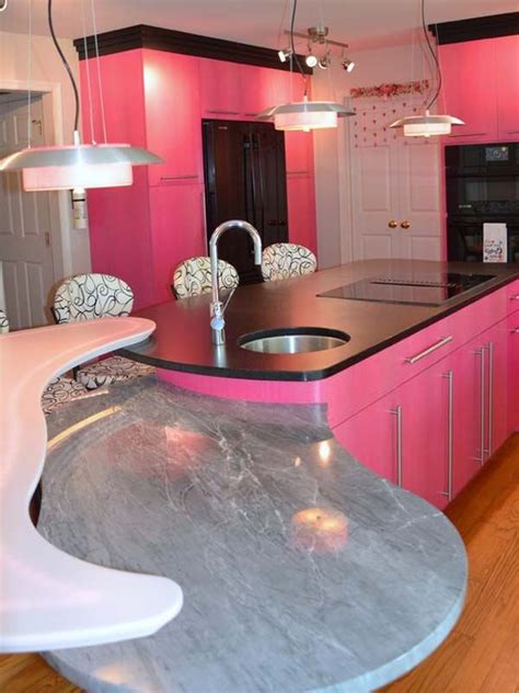 20+ Pink Marble Kitchen Countertops – The Urban Decor