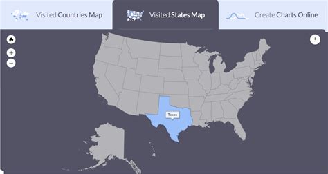 Interactive Visited Countries Map | amCharts