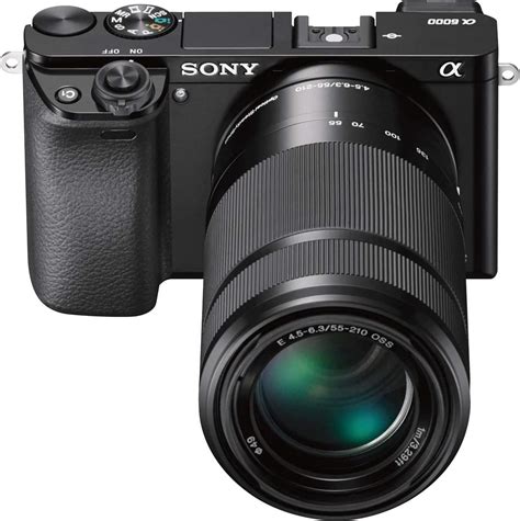 Sony Alpha a6000 Mirrorless Camera Two Lens Kit with 16-50mm and 55 ...