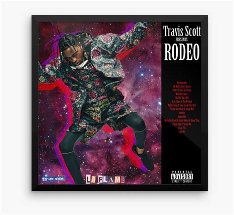 Image Of Travis Scott Rodeo - Poster, HD Png Download , Transparent Png ...