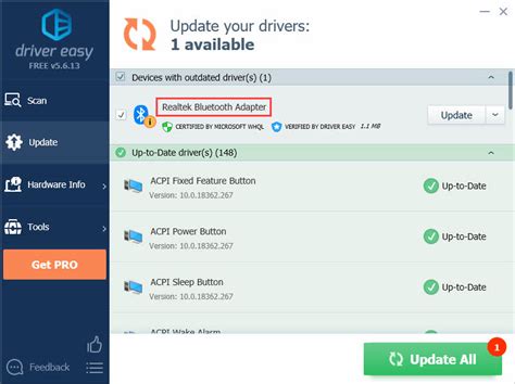 Latest Realtek Bluetooth driver download - Windows 11, 10 - Driver Easy