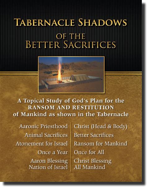 08D. Tabernacle Shadows of the Better Sacrifices (Magazine Edition)