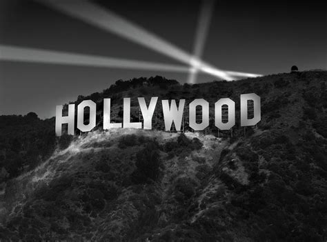 Hollywood Sign At Night Photograph by Richard Lund