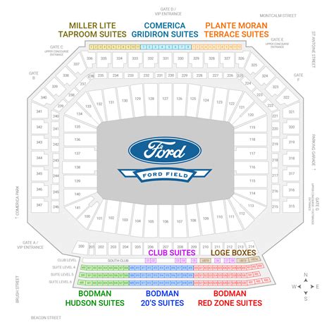 Reserve Now | Ford Field Suites