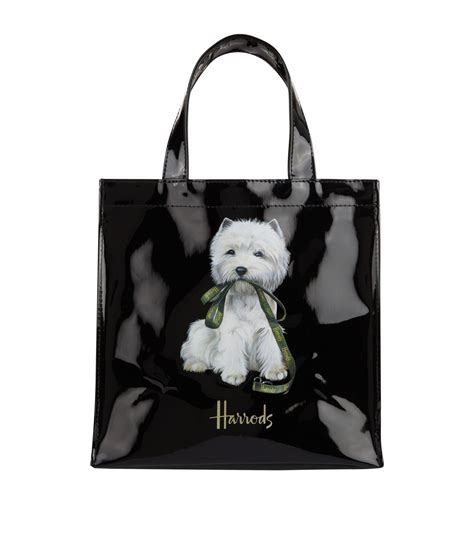 Harrods Canvas Large Westie Shopper Bag in Black - Save 18% - Lyst