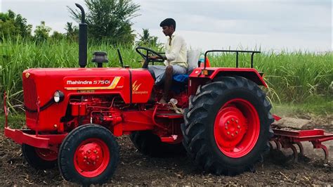 Mahindra 575 di power plus | Mahindra tractor first time with cultivator-Come From Village - YouTube