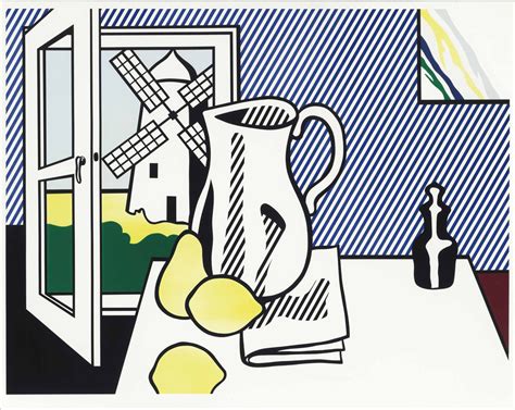 Still Life with Windmill, 1974 - Roy Lichtenstein - WikiArt.org