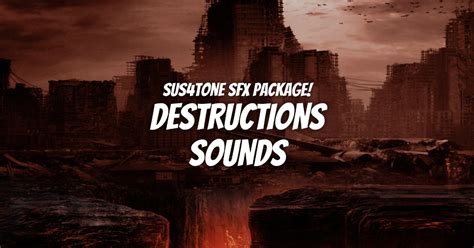 Destruction Sounds Vol.1 | Audio Sound FX | Unity Asset Store