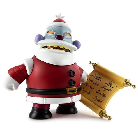 Futurama Robot Santa Claus "Nice" Art Figure by Kidrobot | Kidrobot