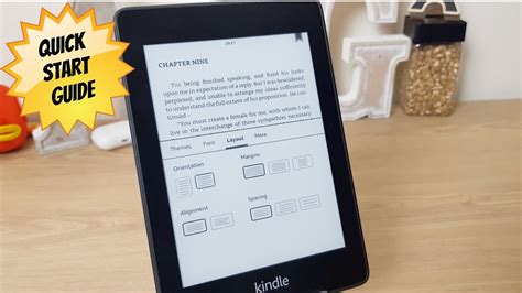 Kindle Paperwhite Quick Start Guide - YouTube