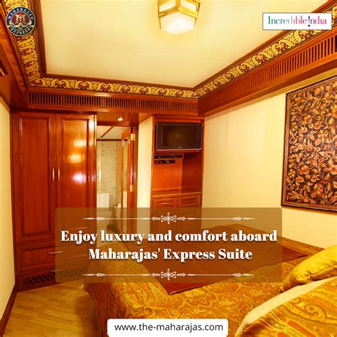 Suite on maharaja express is designed for luxury and comfort. Double ...