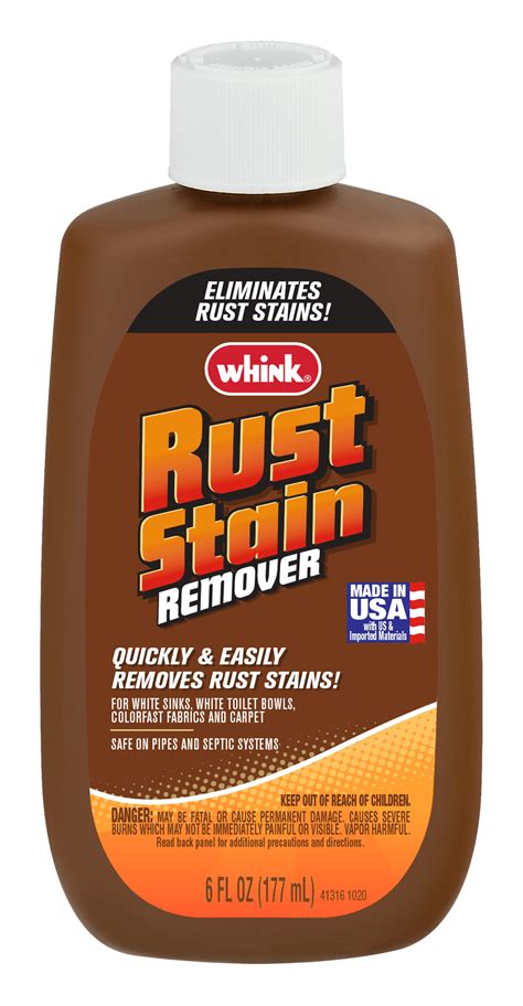 Whink Rust Stain Remover-1261, 6 Ounces - Walmart.com