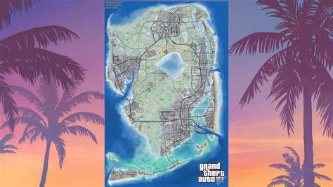 This Leaked GTA 6 Map is Probably Real Based on Trailer Gameplay ...