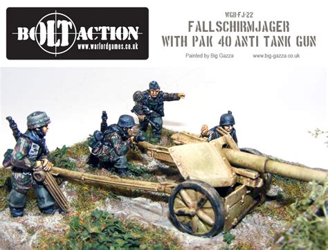 Preview: Bolt Action Fallschirmjager PaK40 - Warlord Games