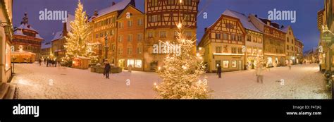 Winter, town, Stein am Rhein Stock Photo - Alamy