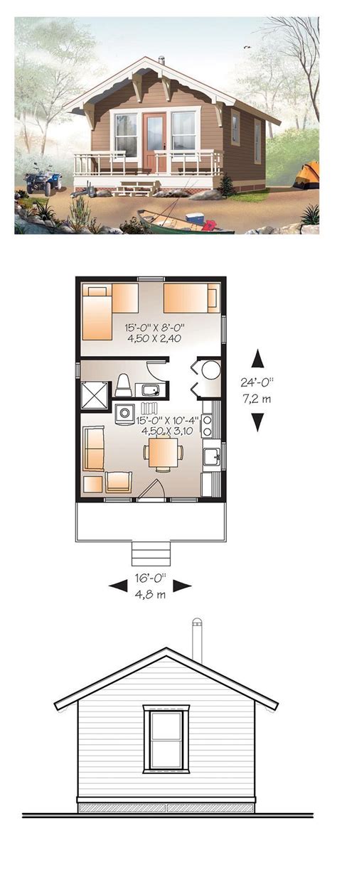 The Snug Is Now a Part of Real Simple | Tiny house floor plans, Small house plans, Tiny house plan