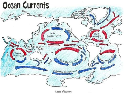 Ocean Currents Worksheet Earth Science